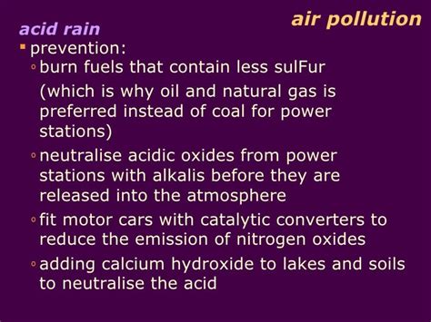 Acid Rain: 5 Important Measures to Control Acid Rain