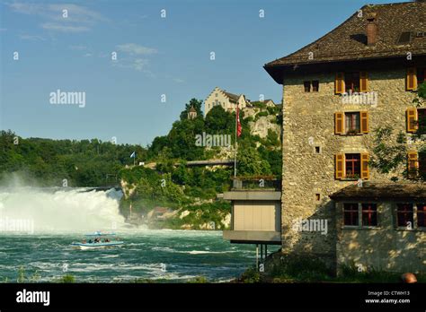 Rhine Falls near Schaffhausen Stock Photo - Alamy