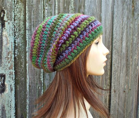 Slouchy Beanie Hat Crochet Hat Womens Hat Winter Hat Fall Fashion Womens Accessories - Penelope ...