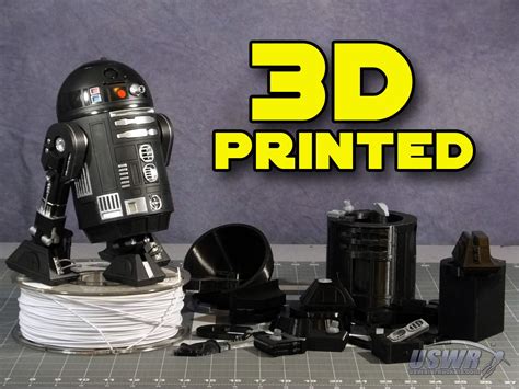 3D Printed Star Wars Droid Replica | 3d printing toys, 3d printing diy, 3d printing