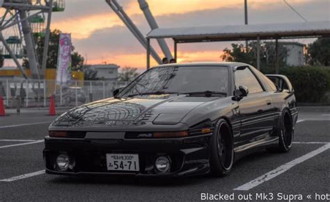 #Cars - Blacked out Mk3 Supra – radical in 2020 | Mk3 supra, Amazing ...