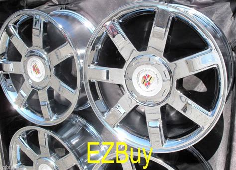 Buy 22" INCH ESCALADE FACTORY NEW CHROME WHEELS RIMS 5309 WITH FACTORY ...