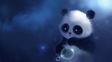 Cute Anime Panda Wallpaper - WallpaperSafari