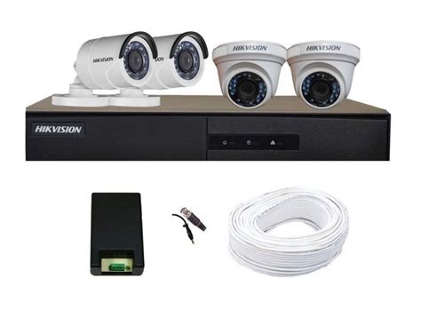 2 Mp 1080P Hikvision Camera and HD DVR Kit, For CCTV Recorder, Model ...