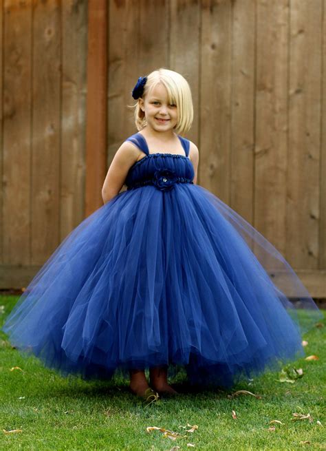 Navy Blue Tutu Dress - NB - 3T. $80.00, via Etsy. | Flower girl dresses ...