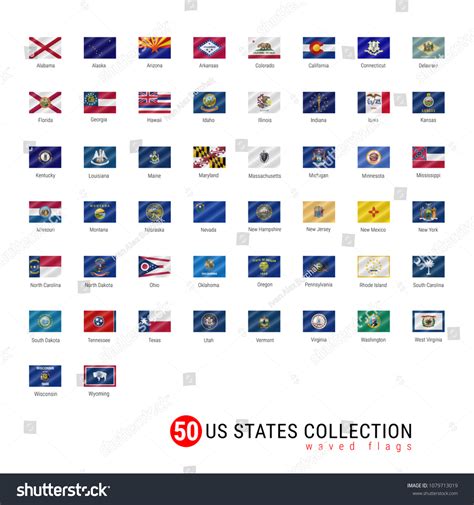 186 imágenes, fotos de stock, objetos en 3D y vectores sobre All 50 state flags | Shutterstock