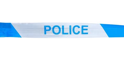 Isolated Police Tape stock image. Image of isolated - 104362691