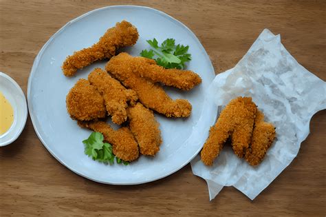 Crispy Fried Chicken Fingers · Creative Fabrica