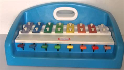 Vintage 1985 Little Tikes Xylophone Keyboard Piano [HD] - YouTube