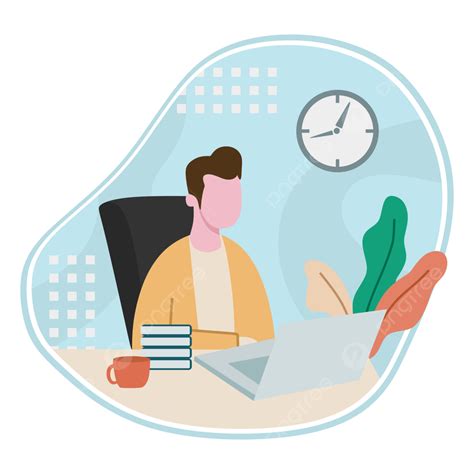 Diverse People Working Vector Hd PNG Images, People Working Cartoon, Working, Office, People ...