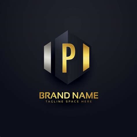 premium letter P logo design template - Download Free Vector Art, Stock ...