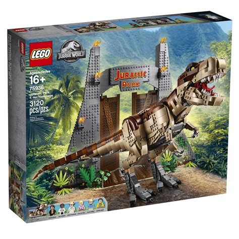 LEGO unveils its Jurassic Park T. Rex Rampage set