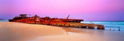 Maheno Wreck, Fraser Is - Ken Duncan