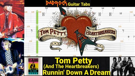 Runnin' Down A Dream - Tom Petty - Guitar + Bass TABS Lesson - YouTube