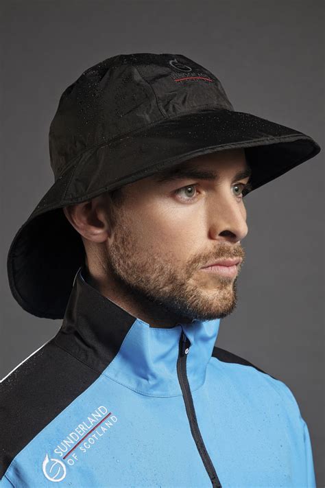 Mens & Ladies Ultra Lightweight Wide Brim Waterproof Golf Hat | Golf ...