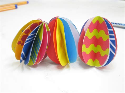 Easter egg craft idea for preschoolers and above (with free template ...