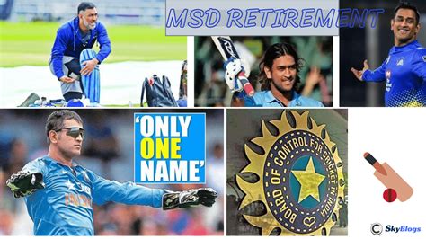 MS Dhoni's Retirement: Dhoni Retires from International Cricket