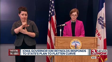 Iowa Governor Kim Reynolds responds to state's plan to flatten curve ...