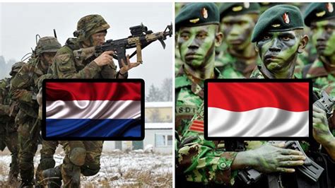 PERBANDINGAN Kekuatan Militer BELANDA Dan INDONESIA - YouTube