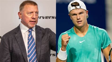 Boris Becker is returning to the tennis circuit as coach of Holger Rune | Tennis News | Sky Sports