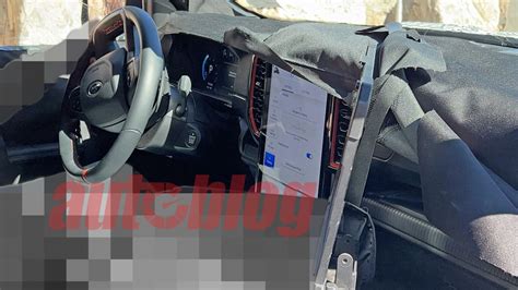 Ford Ranger Raptor interior spy photos show Raptor-specific changes ...