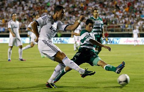 Real Madrid vs Santos Laguna (05-08-2012) - Cristiano Ronaldo photos