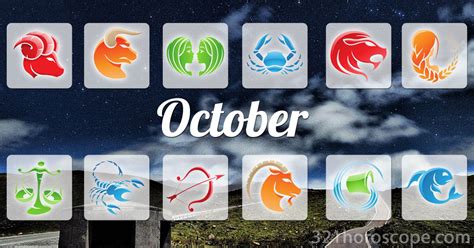 Horoscope October 2023 - monthly horoscope, love, free tarot