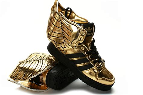 They're gold! AND HAVE WINGS! | Supra shoes, Nike heels, Fashion shoes