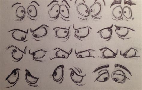 Eye Expressions Drawing at GetDrawings | Free download