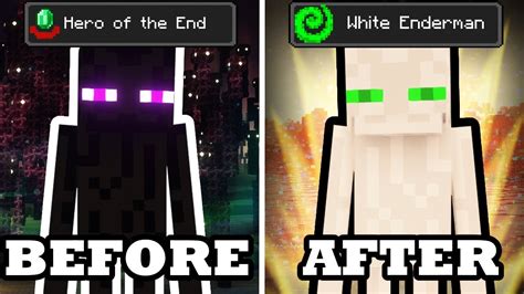 The Story of the WHITE ENDERMAN... - YouTube