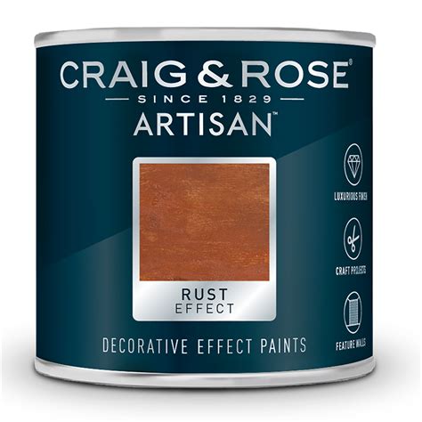 Craig & Rose Artisan Rust Effect Paint - 750ml | Painted bronze ...