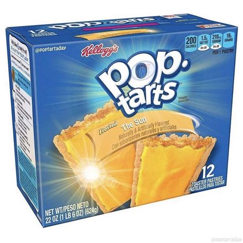 The Sun flavored Pop Tarts | Pop tarts, Pop tart flavors, Weird snacks