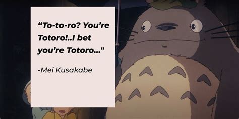 a cartoon character holding a sign with the caption toto - totoro? bet you're toora