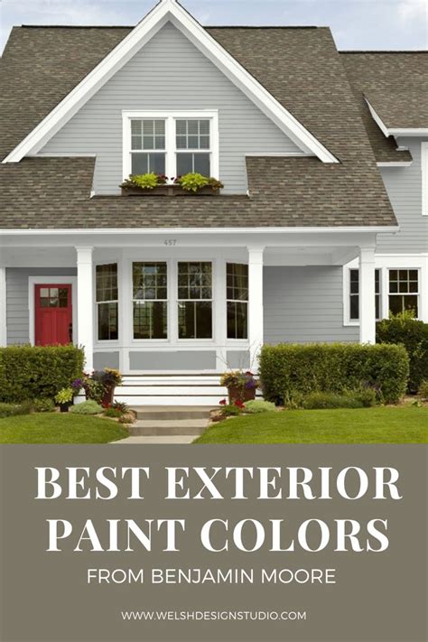 Best Benjamin Moore Exterior Paint Colors – Welsh Design Studio ...