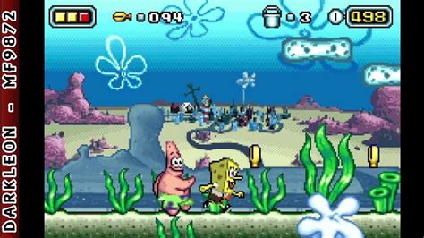 Game Boy Advance - The SpongeBob SquarePants Movie © 2004 THQ - Gameplay - YouTube