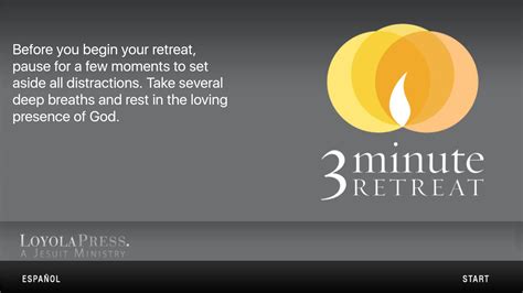 3 Minute Retreat - Android Apps on Google Play