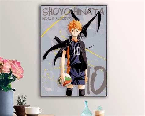 Haikyuu Team Karasuno Printable Poster Anime Manga Poster | Etsy