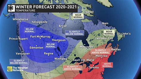 The Weather Network has released Canada’s winter weather forecast | News