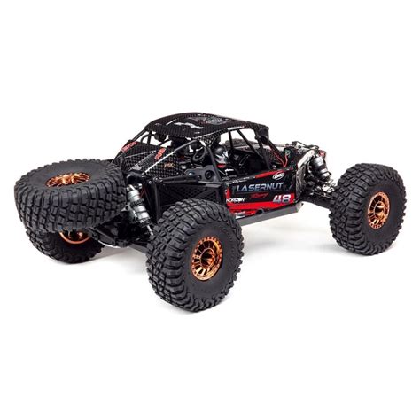 Losi Lasernut U4 1/10 4WD Brushless RTR Rock Racer (Black) w/2.4GHz ...