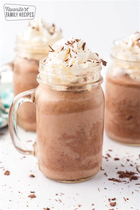 Frozen Hot Chocolate {Dairy Queen Copycat} | Favorite Family Recipes