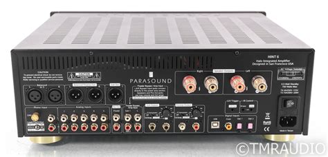 Parasound Halo HINT 6 Stereo Integrated Amplifier; DAC; Remote; Black ...