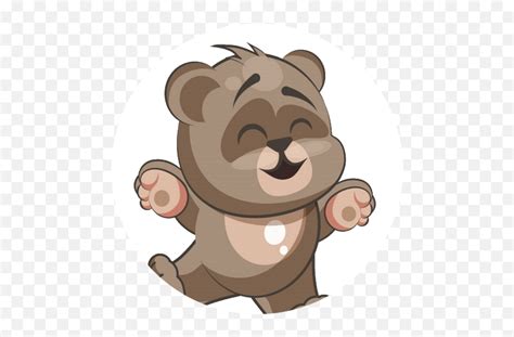 I Need Hugs - Bear Emoji,Cuddle Emoji - free transparent emoji ...