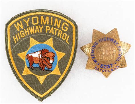 Wyoming Highway Patrol Badge