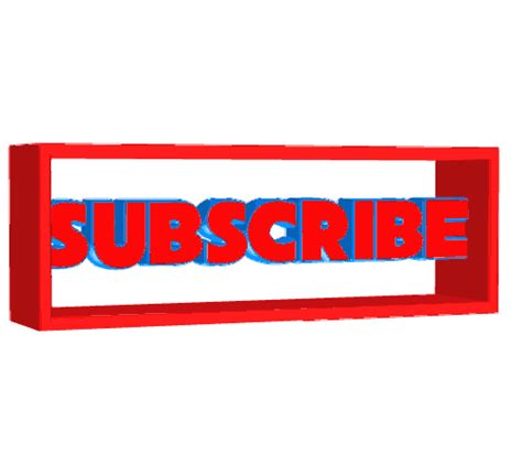 Subscribe Text 3D Content - Free GIF on Pixabay - Pixabay