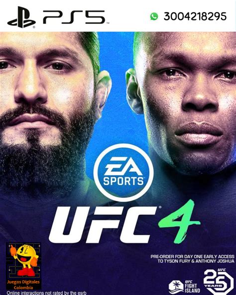 UFC 4 Ps5 Juego de peleas de MMA - EA SPORTS en Descuento