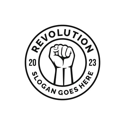 Revolution logo design vector illustration 25664978 Vector Art at Vecteezy