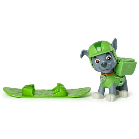 Paw Patrol Winter Rescues Action Pack Pup, Snowboard Rocky - Walmart.com - Walmart.com