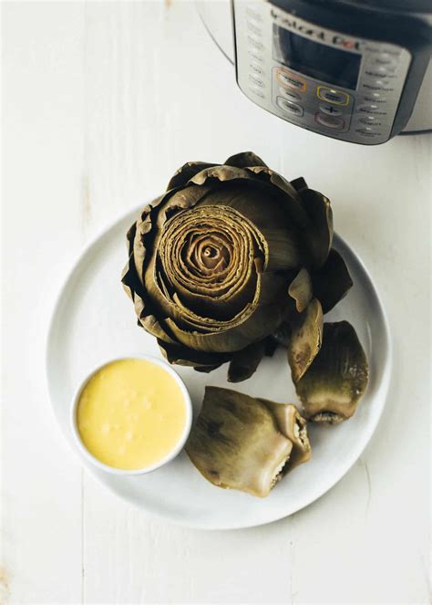 Instant Pot Steamed Artichokes