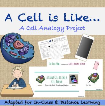 A Cell Analogy Project (with Options!) | Rubric and Example by Brilliant Dust