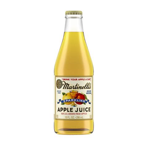 Martenellis 100% Pure Sparkling Apple Juice - Case